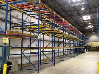 structural drive in and push back racking
