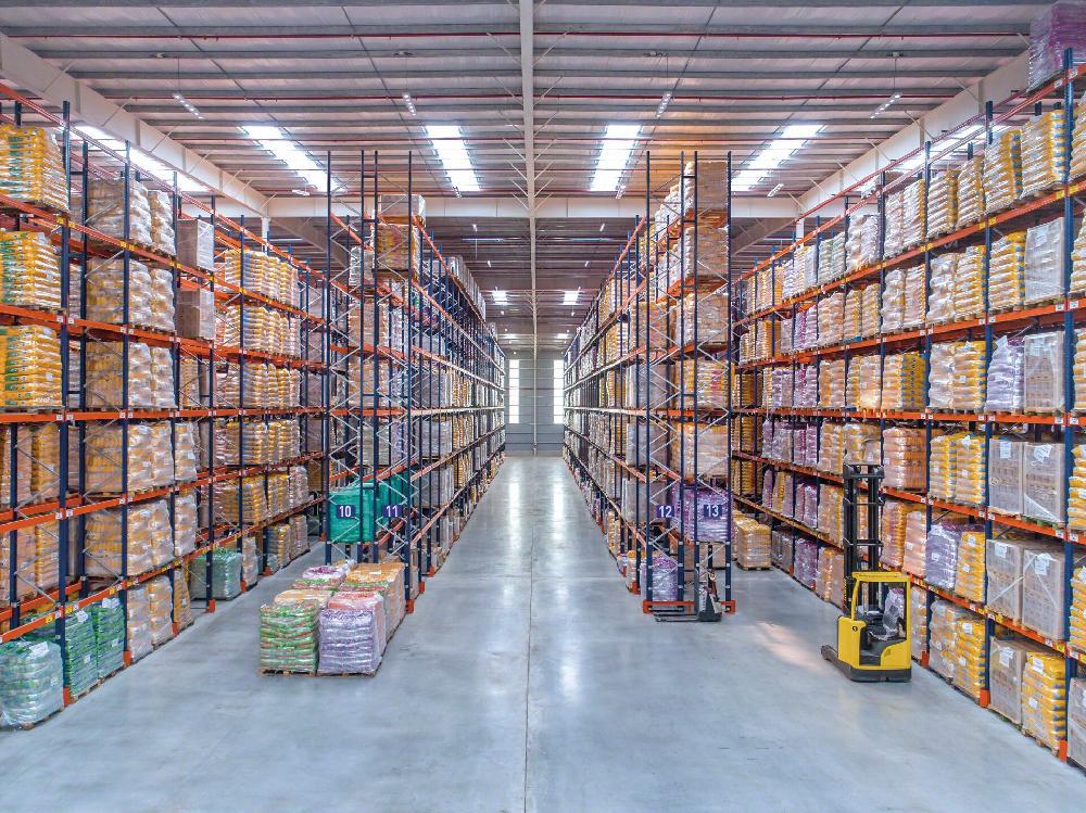 Warehouse Storage Racks Metal Pallet Rack with Movable Shelves