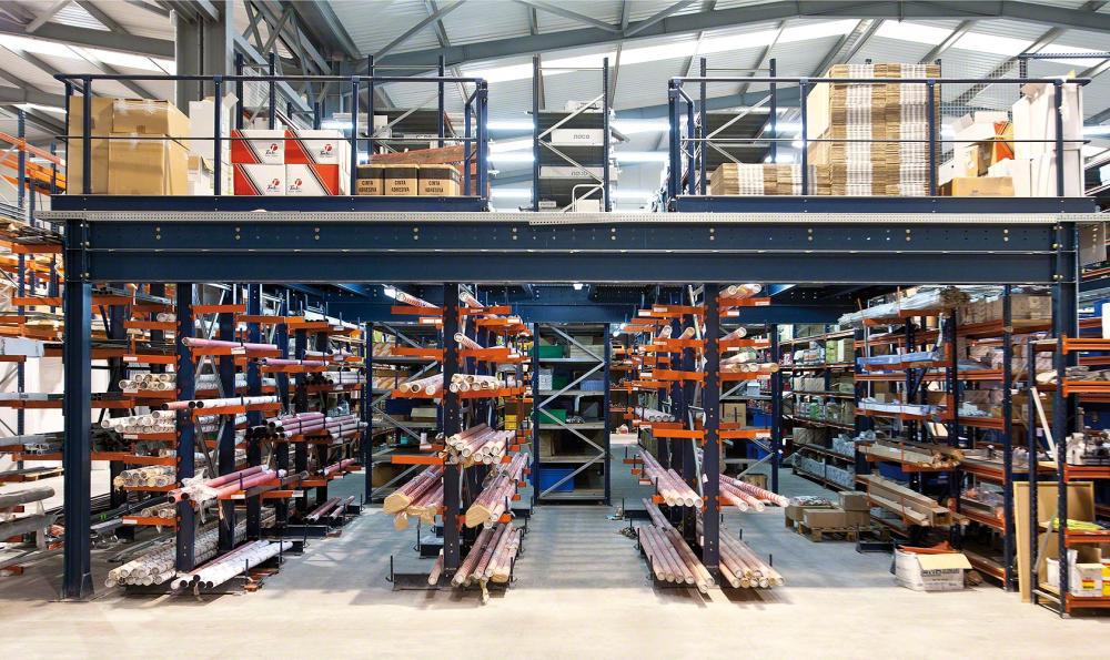 Warehouse Mezzanine Storage