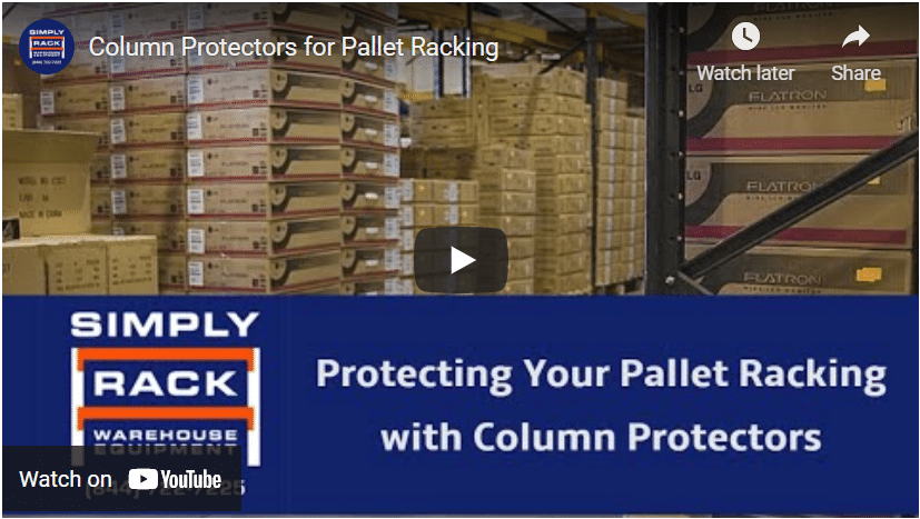Screenshot of protecting your pallet racking post