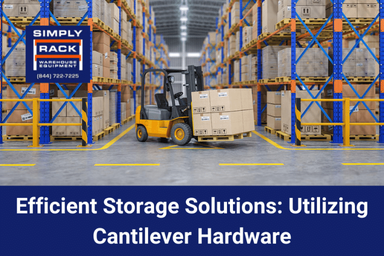 Efficient Storage Solutions - Utilizing Cantilever Hardware for 6' X-Brace